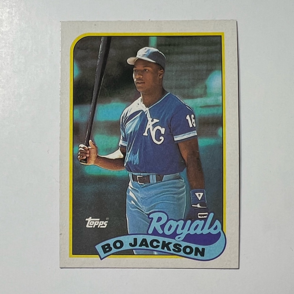 1989 Topps Baseball- Bo Jackson #540